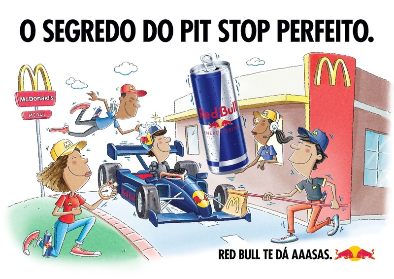 McDonald's e Red Bull anunciam parceria inédita e levam energia extra para os consumidores e para o GP de São Paulo